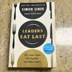 🍽️LEADERS EAT LAST BOOK🍽️